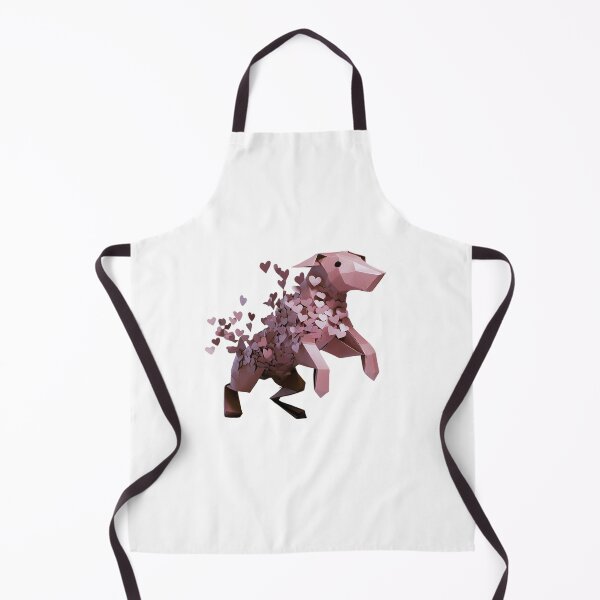 Item preview, Origami Dog with Hearts designed and sold by UniqVibe.