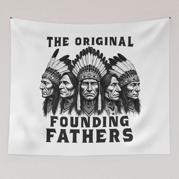 Item preview, Founding Fathers Native American Indian designed and sold by Blok45.
