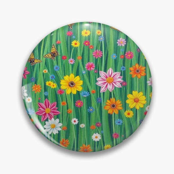 Item preview, Springtime with flowers and butterflies, Spring meadow with flowers and butterflies designed and sold by Evelyn3112.