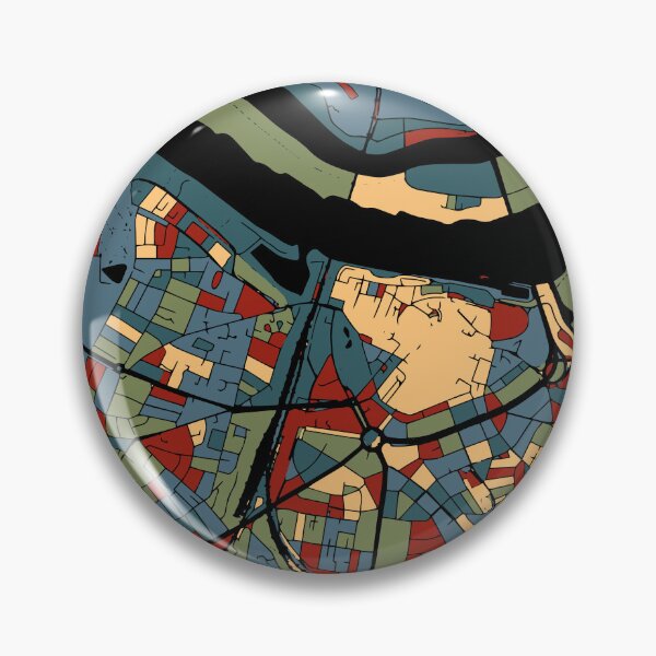 Item preview, Nijmegen Holland City Map Travel Poster designed and sold by Stadify.
