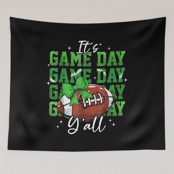 Item preview, It_S Game Day Y_All Football Coquette Bow Football Mom Women  designed and sold by facegm.