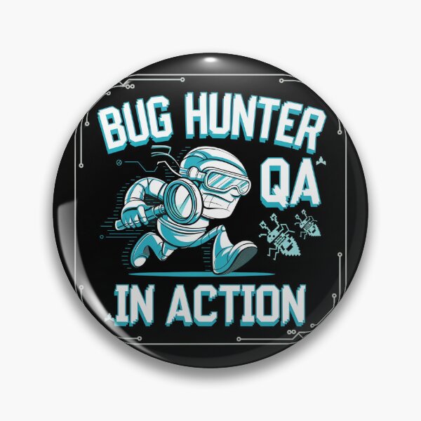 Item preview, Bug Hunter QA in Action - QA Engineer designed and sold by MagicWander.
