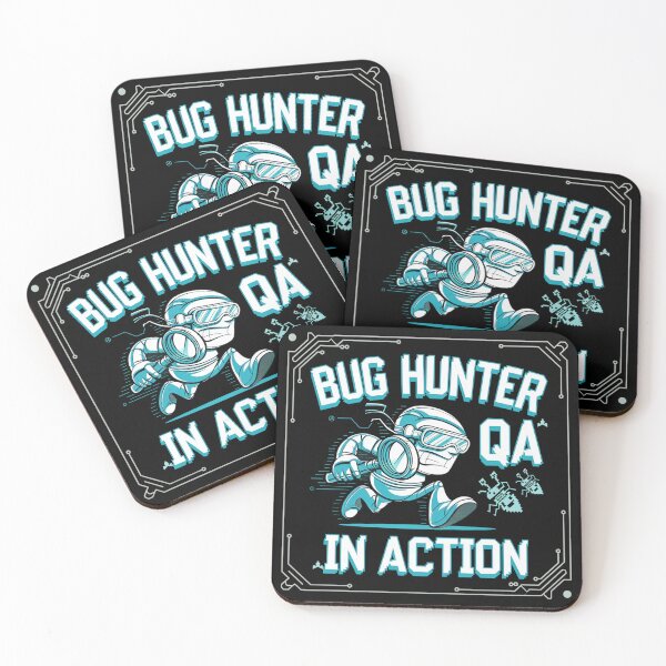 Item preview, Bug Hunter QA in Action - QA Engineer designed and sold by MagicWander.