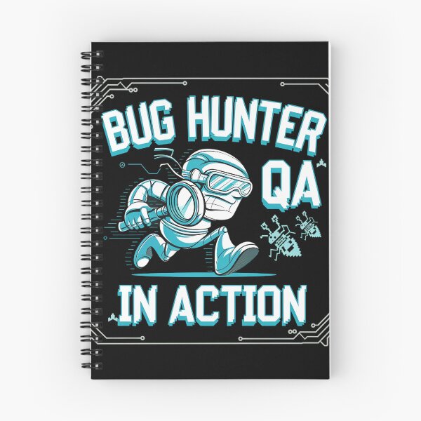 Item preview, Bug Hunter QA in Action - QA Engineer designed and sold by MagicWander.