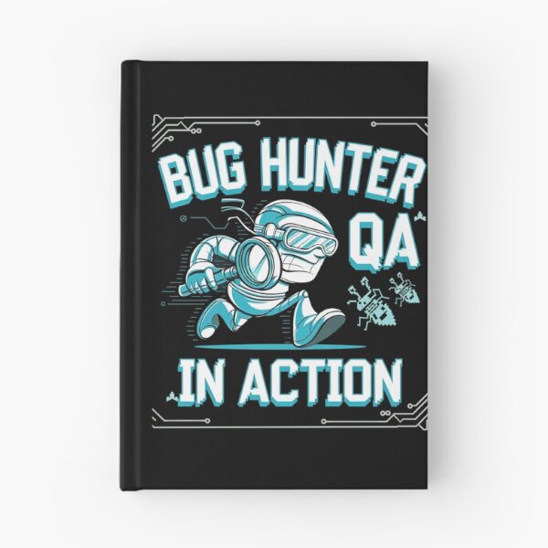 Item preview, Bug Hunter QA in Action - QA Engineer designed and sold by MagicWander.