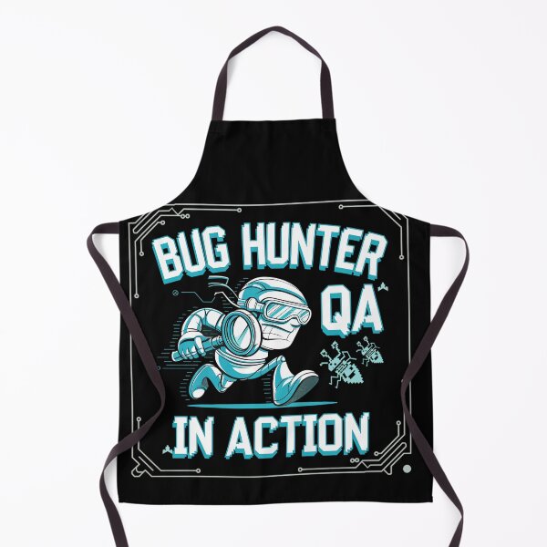 Item preview, Bug Hunter QA in Action - QA Engineer designed and sold by MagicWander.