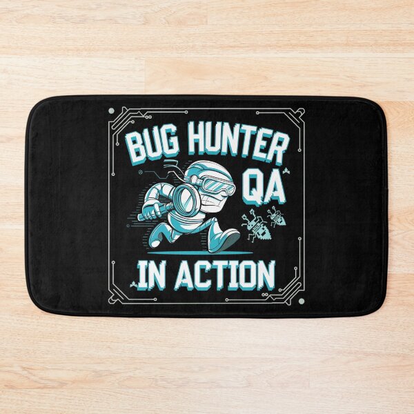 Item preview, Bug Hunter QA in Action - QA Engineer designed and sold by MagicWander.