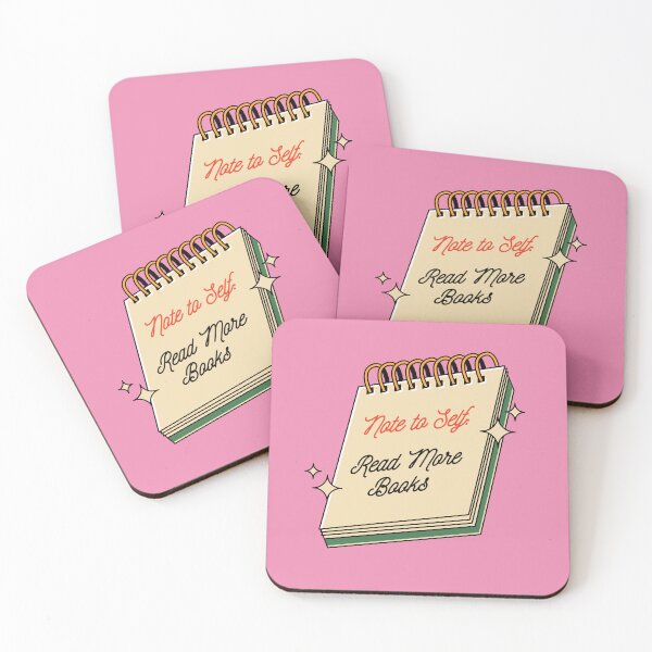 Item preview, Read More Books Note Illustrated Bookish Type  designed and sold by Magyarmelcsi Illustration.