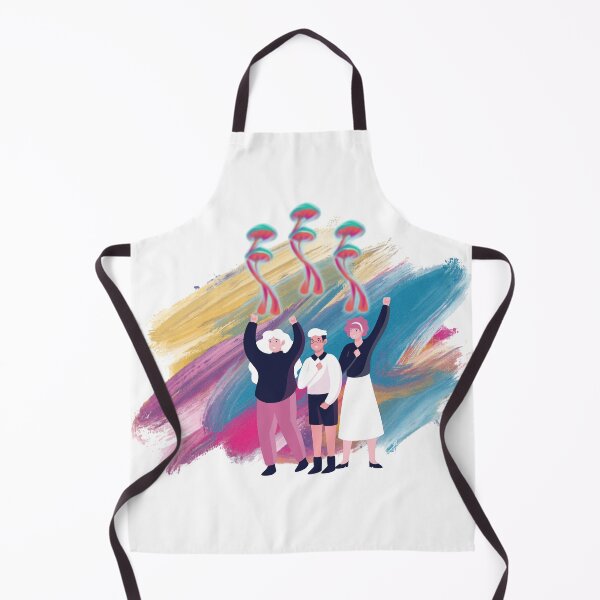Item preview, Psychedelic Protest - Magic Mushrooms & Activism Art designed and sold by KA-Design-Art.