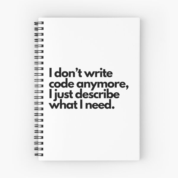 Item preview, We don't write code anymode designed and sold by luizarusu.