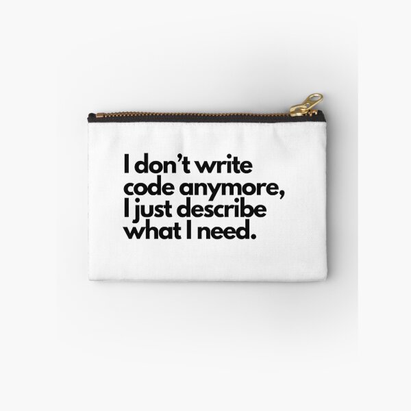 Item preview, We don't write code anymode designed and sold by luizarusu.