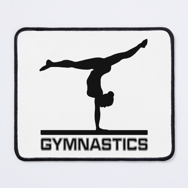 Item preview, Gymnastics, Gymnast, Gymnast on balance beam designed and sold by claudiasartwork.