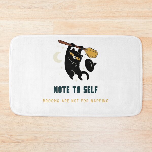 Item preview, Note to self: Brooms are not for napping designed and sold by nomadwanderer.