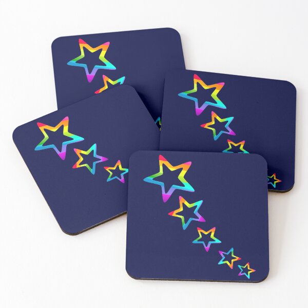 Item preview, Colorful Stars Rainbow Gradient designed and sold by LESSILU.