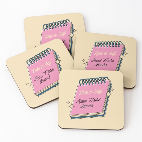 Item preview, Read More Books Note Illustrated Bookish Type  designed and sold by Magyarmelcsi Illustration.