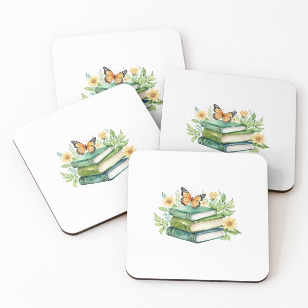 Item preview,  Modern Trendy Watercolor wildflowers Open Book with Florals and Butterfly designed and sold by SOUFIANE1991.