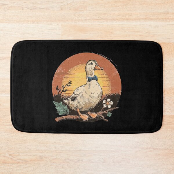 Item preview, Vintage Duck Illustration with Bow Tie at Sunset,For Men,Women,Girls designed and sold by love3617.