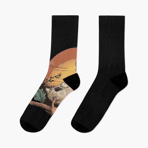 Item preview, Vintage Duck Illustration with Bow Tie at Sunset,For Men,Women,Girls designed and sold by love3617.