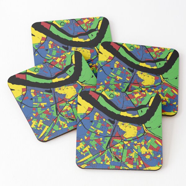 Item preview, Nijmegen City Map Pop Art Travel Poster designed and sold by Stadify.