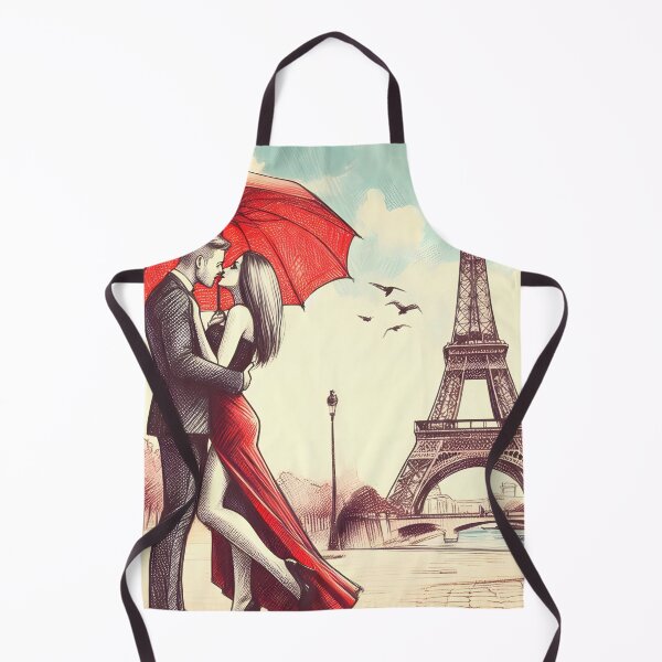 Item preview, Captivating Parisian Lovers' Embrace designed and sold by inkNext.