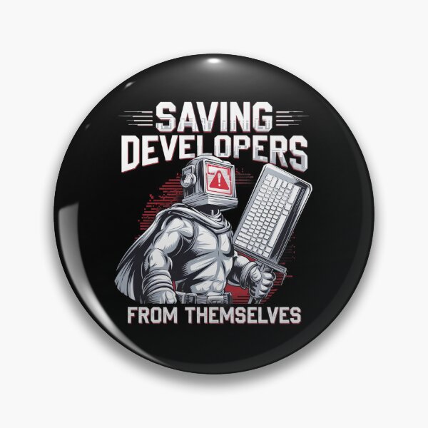 Item preview, Saving Developers from Themselves - QA Engineer  designed and sold by MagicWander.