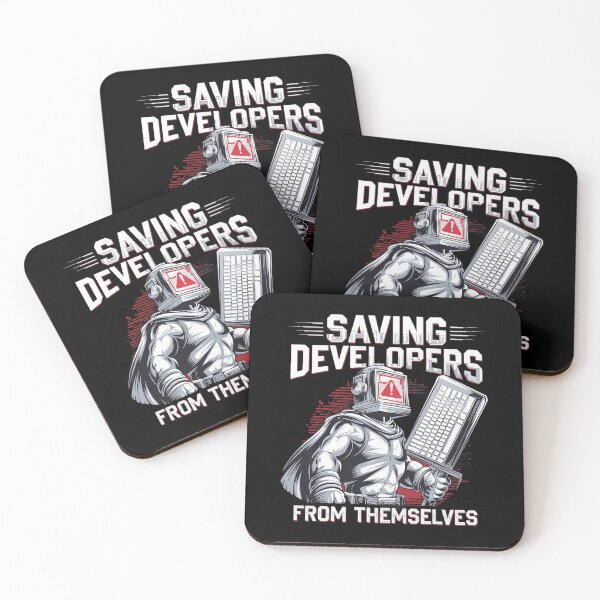 Item preview, Saving Developers from Themselves - QA Engineer  designed and sold by MagicWander.