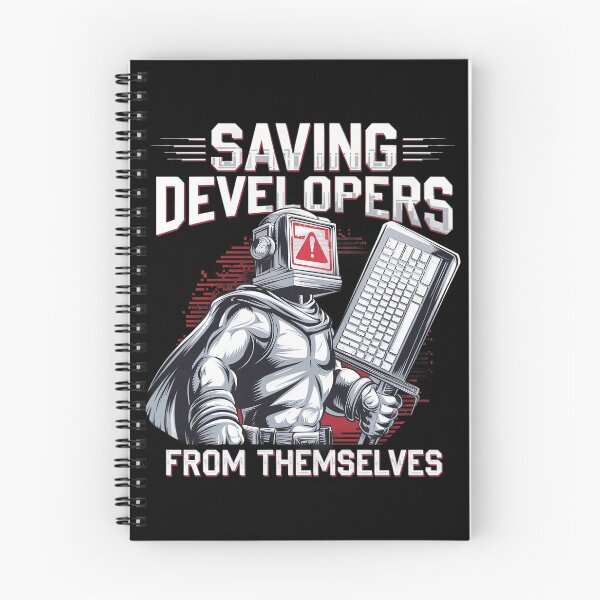 Item preview, Saving Developers from Themselves - QA Engineer  designed and sold by MagicWander.