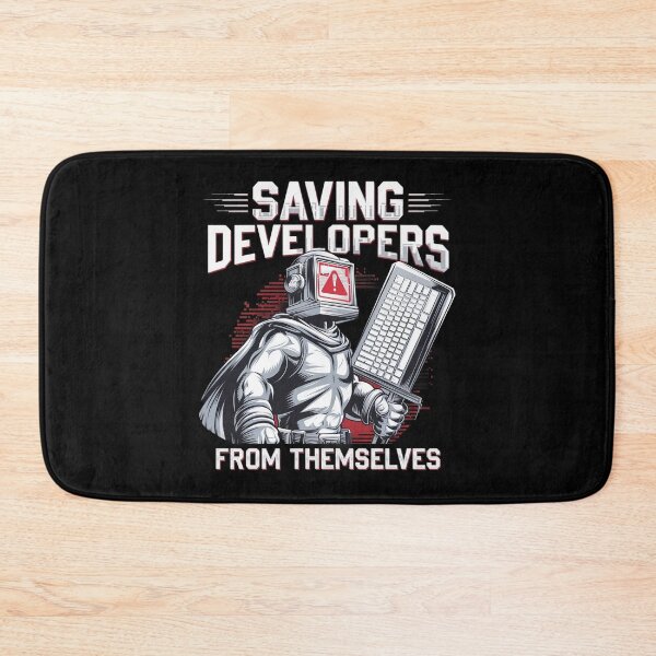 Item preview, Saving Developers from Themselves - QA Engineer  designed and sold by MagicWander.
