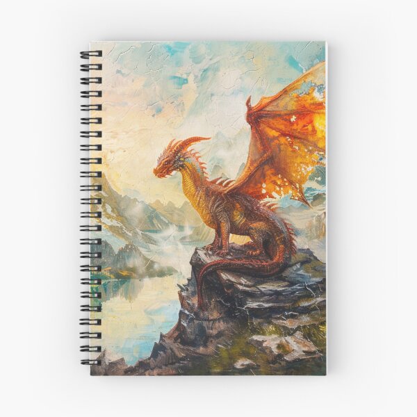 Item preview, Fire Dragon Mountains designed and sold by GrinGalore.