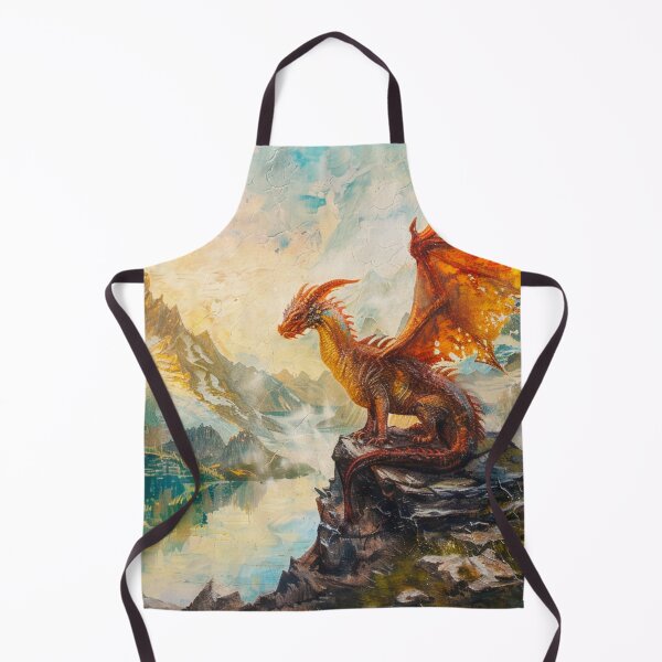 Item preview, Fire Dragon Mountains designed and sold by GrinGalore.