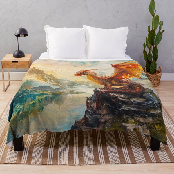 Item preview, Fire Dragon Mountains designed and sold by GrinGalore.
