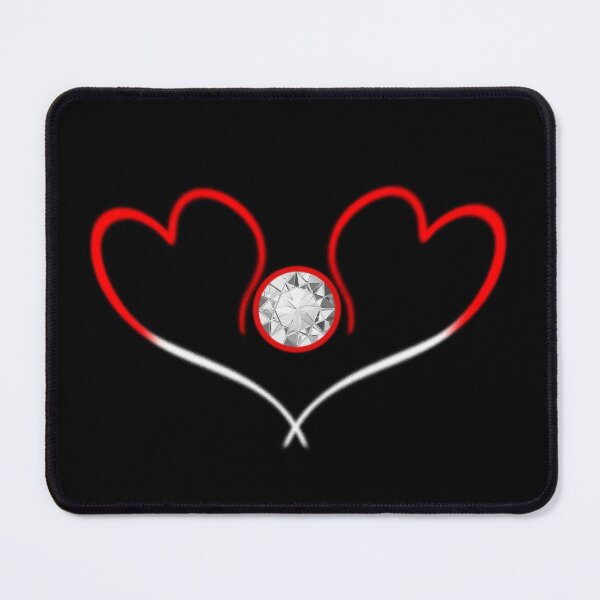 Artikelvorschau, Kontrastierende Eleganz: Kreative Interpretation von „MOM“ mit Herzen und Diamanten. entworfen und verkauft von Ojtek86.