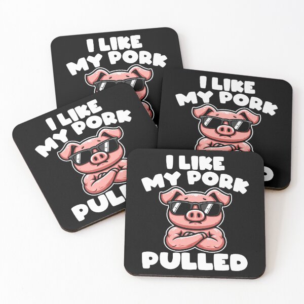 Item preview, I LIKE MY PORK PULLED - BARBECUE GIFT designed and sold by KEF Custom.