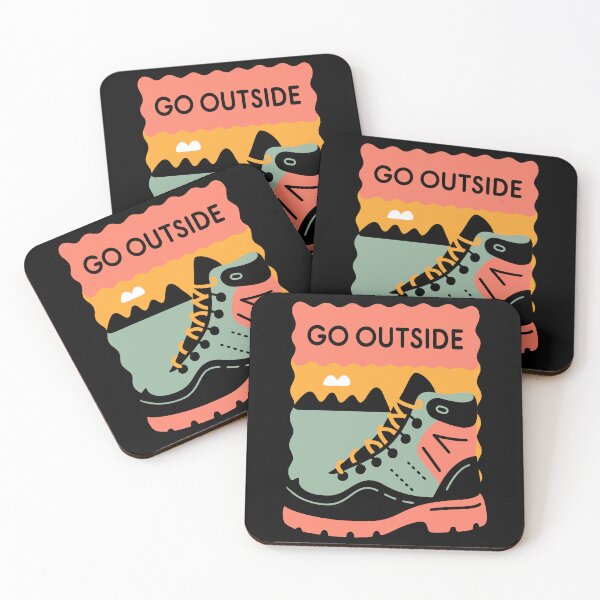 Item preview, Go Outside - Hiking Shoes designed and sold by TheHellSong.