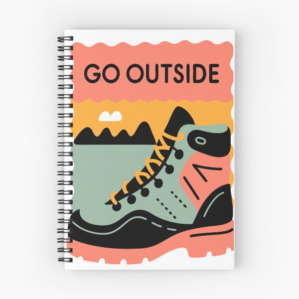 Item preview, Go Outside - Hiking Shoes designed and sold by TheHellSong.