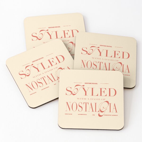 Item preview, Styled with a dash of nostalgia Heritage revival typographic gift for vintage style lovers designed and sold by trefail.