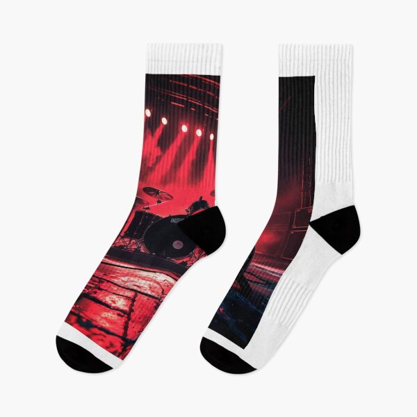 Item preview, Crimson Groove Metal Stage - Raw Musical Power Design designed and sold by Rockuanna.