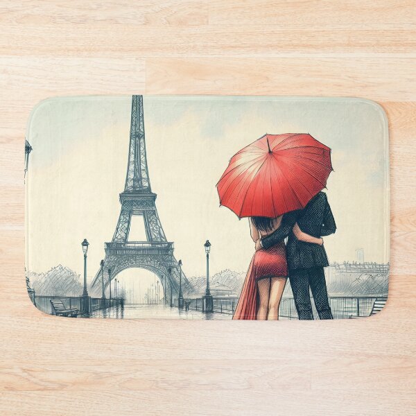 Item preview, Enchanting Parisian Lovers' Stroll designed and sold by inkNext.