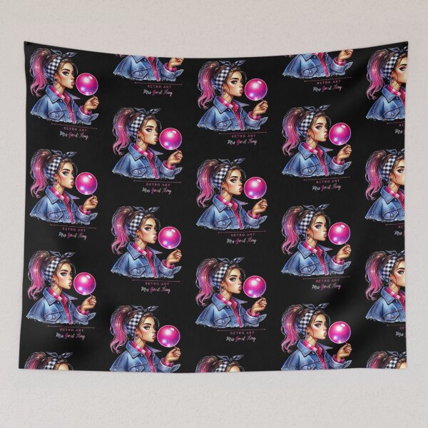 Item preview, Mrs Good Thing in the retro vintage style designed and sold by BetiOnDemand.