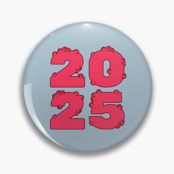 Item preview, Happy New Year 2025 Red Roses For Flowers Lover designed and sold by TheSassyNoble.
