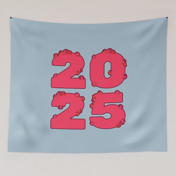 Item preview, Happy New Year 2025 Red Roses For Flowers Lover designed and sold by TheSassyNoble.