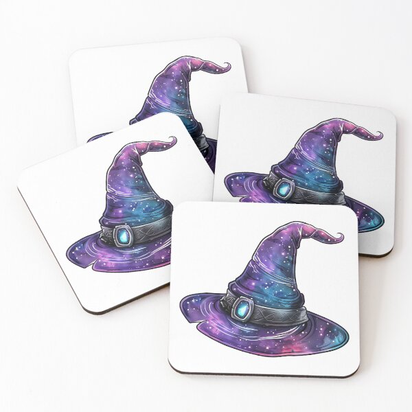 Item preview, Purple Witch Wizard Hat designed and sold by Marie Colençon.