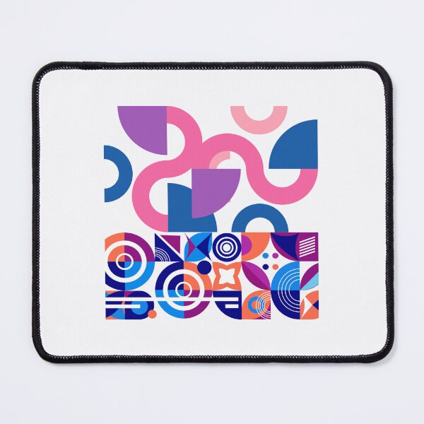 Item preview, A vibrant abstract design divided into two sections. designed and sold by Wantanadesign.