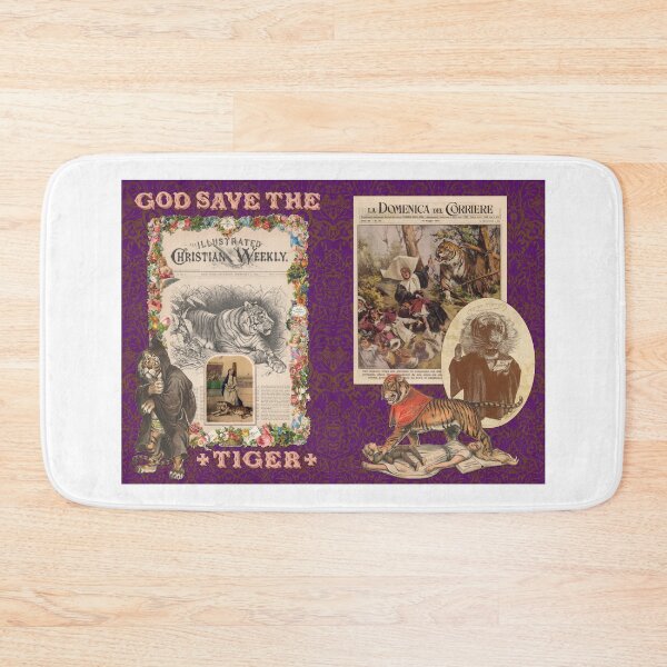 Item preview, God Save the Tiger designed and sold by TIGERRIFIC.