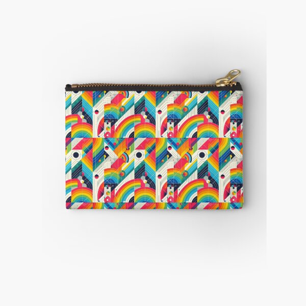Item preview, Vibrant rainbow Abstract Geometric Seamless Pattern designed and sold by Kalpa.