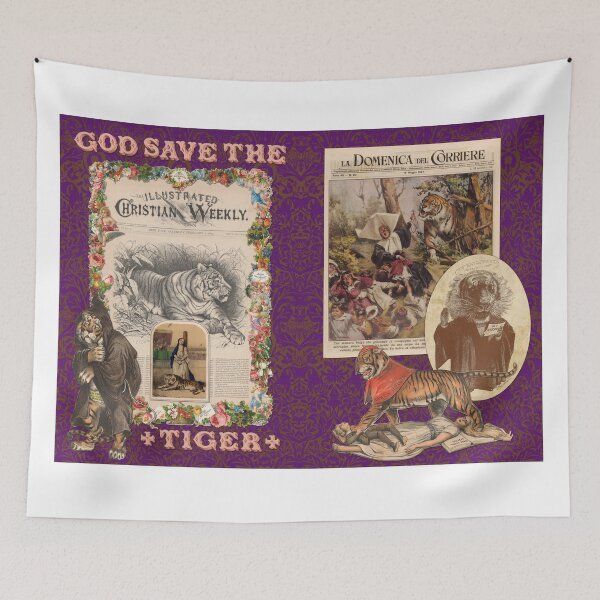 Item preview, God Save the Tiger designed and sold by TIGERRIFIC.