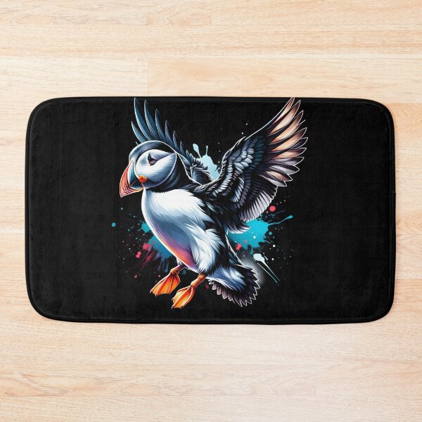 Item preview, Puffin Bird Beak Coastal Lover Watcher Birding designed and sold by Kimberley King Art  King Art.