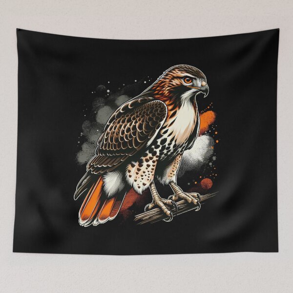 Item preview, Red-Tailed Hawk Bird Lover Watcher Birding designed and sold by Kimberley King Art  King Art.