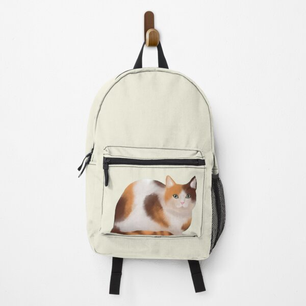 Item preview, Brown and Orange Calico Large designed and sold by Mellustration.