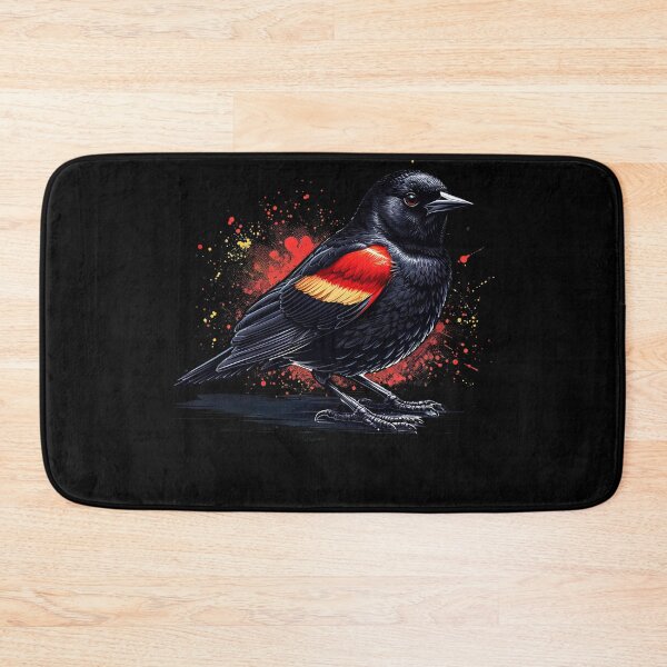 Item preview, Red-Winged Blackbird Bird Lover Watcher Birding designed and sold by Kimberley King Art  King Art.